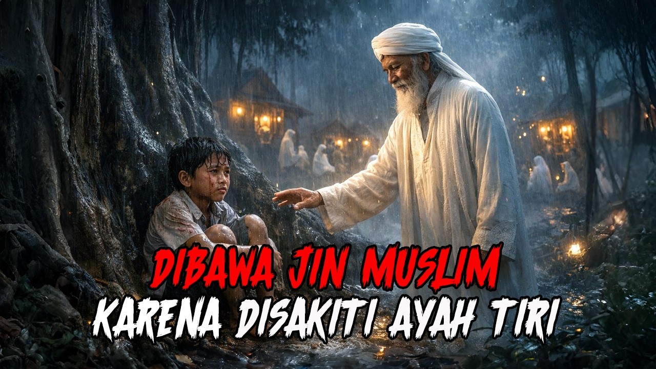 DIBAWA JIN MUSLIM KARENA SERING DISAKITI AYAH TIRI