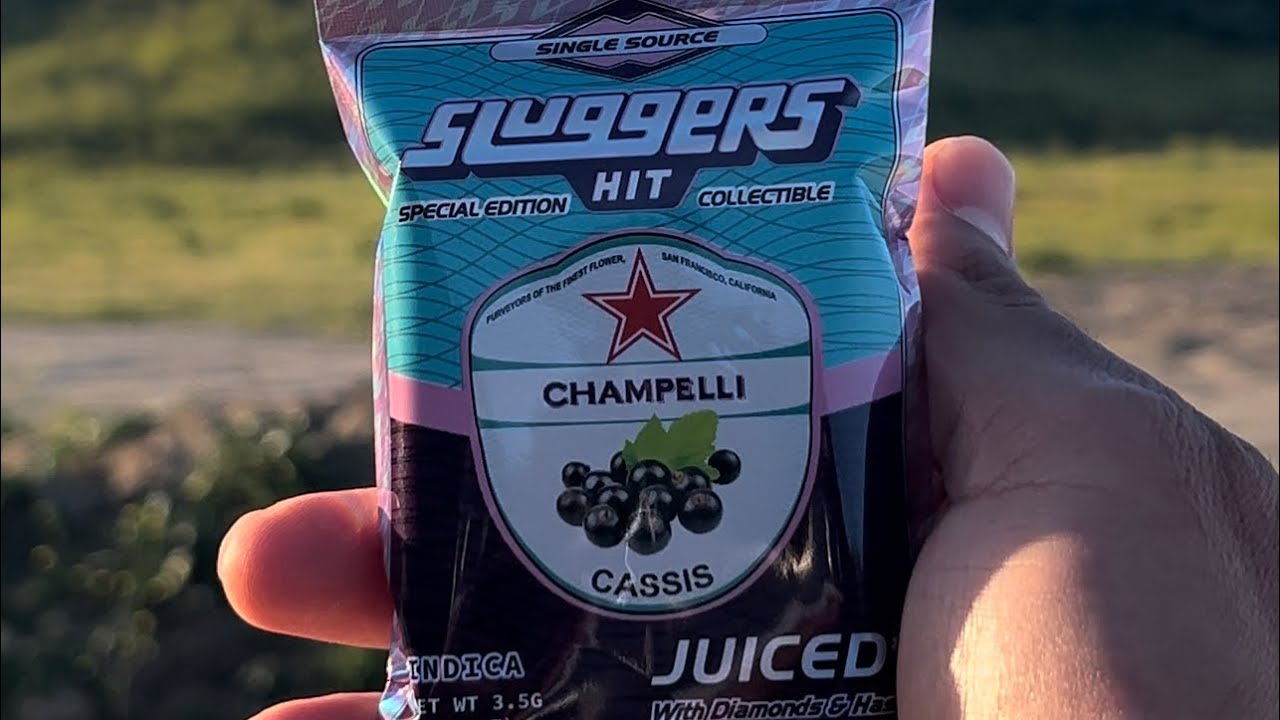 BASEBALL CARD PACKAGED (INFUSED PRE-ROLLS) SLUGGERS HIT(CHAMPELLI)