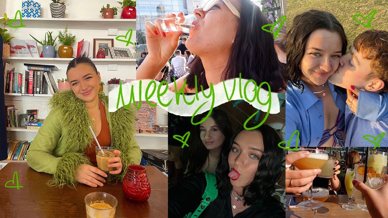 weekly vlog💚 coffee dates, girls day in manchester & huge beauty haul!