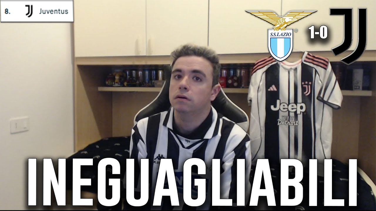 È STORIA. RISCRITTO OGNI RECORD. STRAPPATEVI LA MAGLIA DI DOSSO. Lazio Juventus 1-0