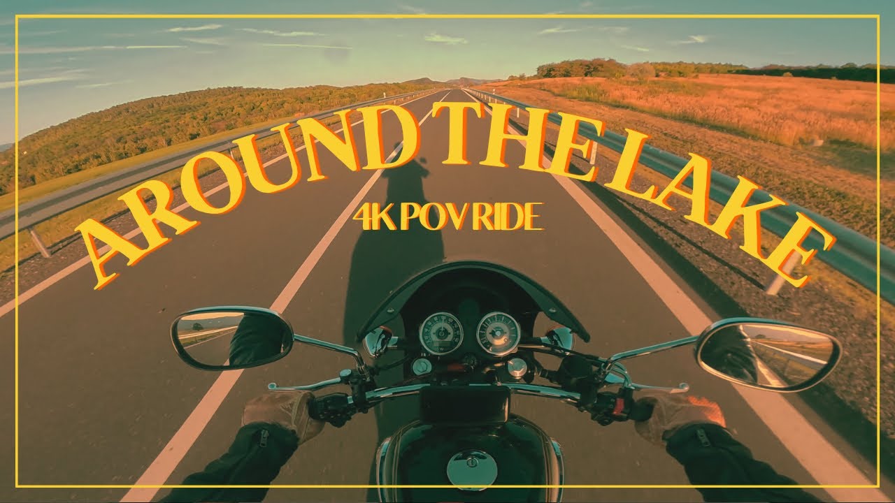 around the lake | Kawasaki W800 4K POV Ride |