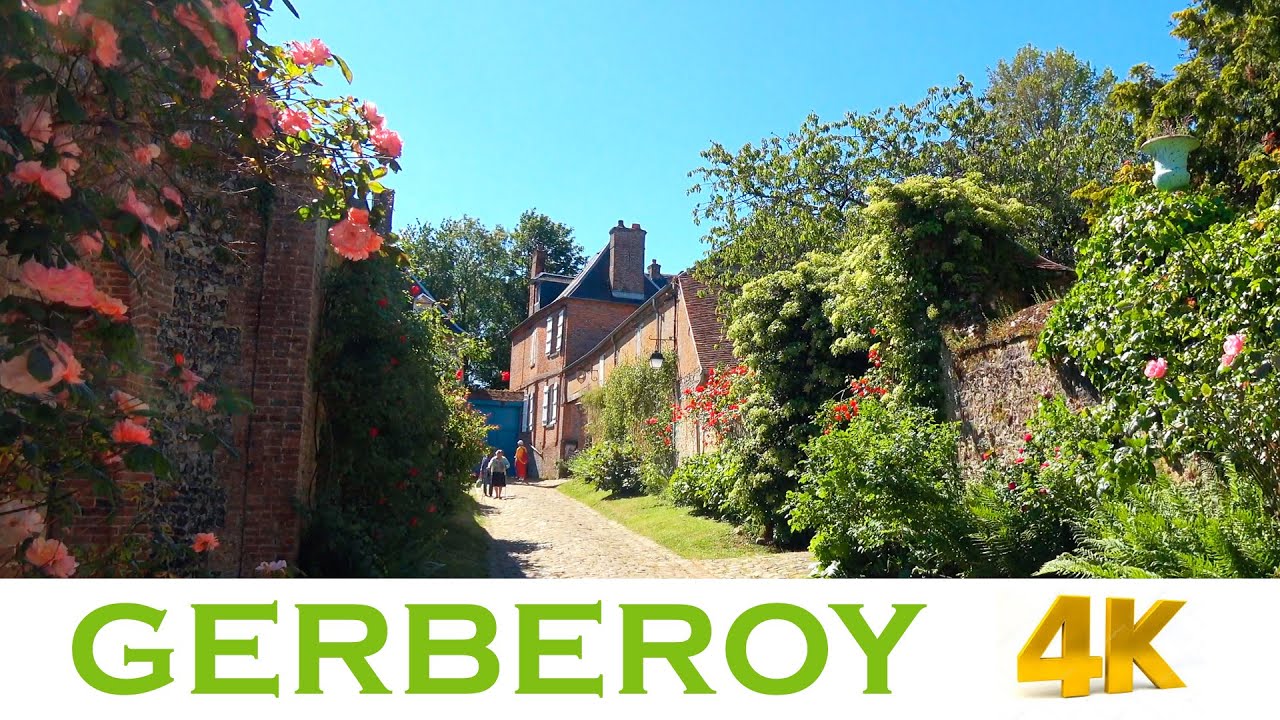GERBEROY - 4K - Beaux Villages de France