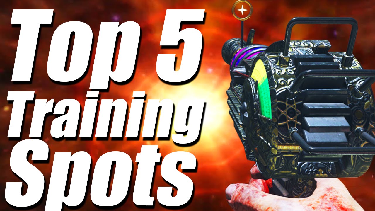 'TOP 5' TRAINING SPOTS IN BLACK OPS 3 ZOMBIES