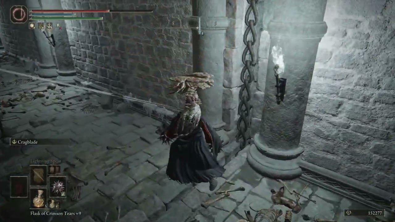 Elden Ring - Cemetery Shade BOSS Located In BLACK KNIFE CATACOMBS