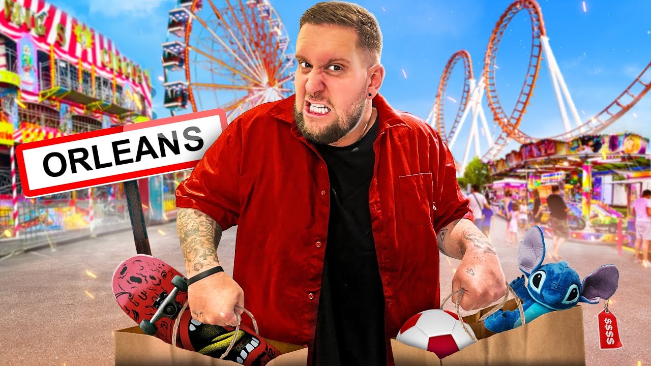 AVEC 100€ ON GAGNE DES TONNES DE LOTS À LA FETE FORAINE