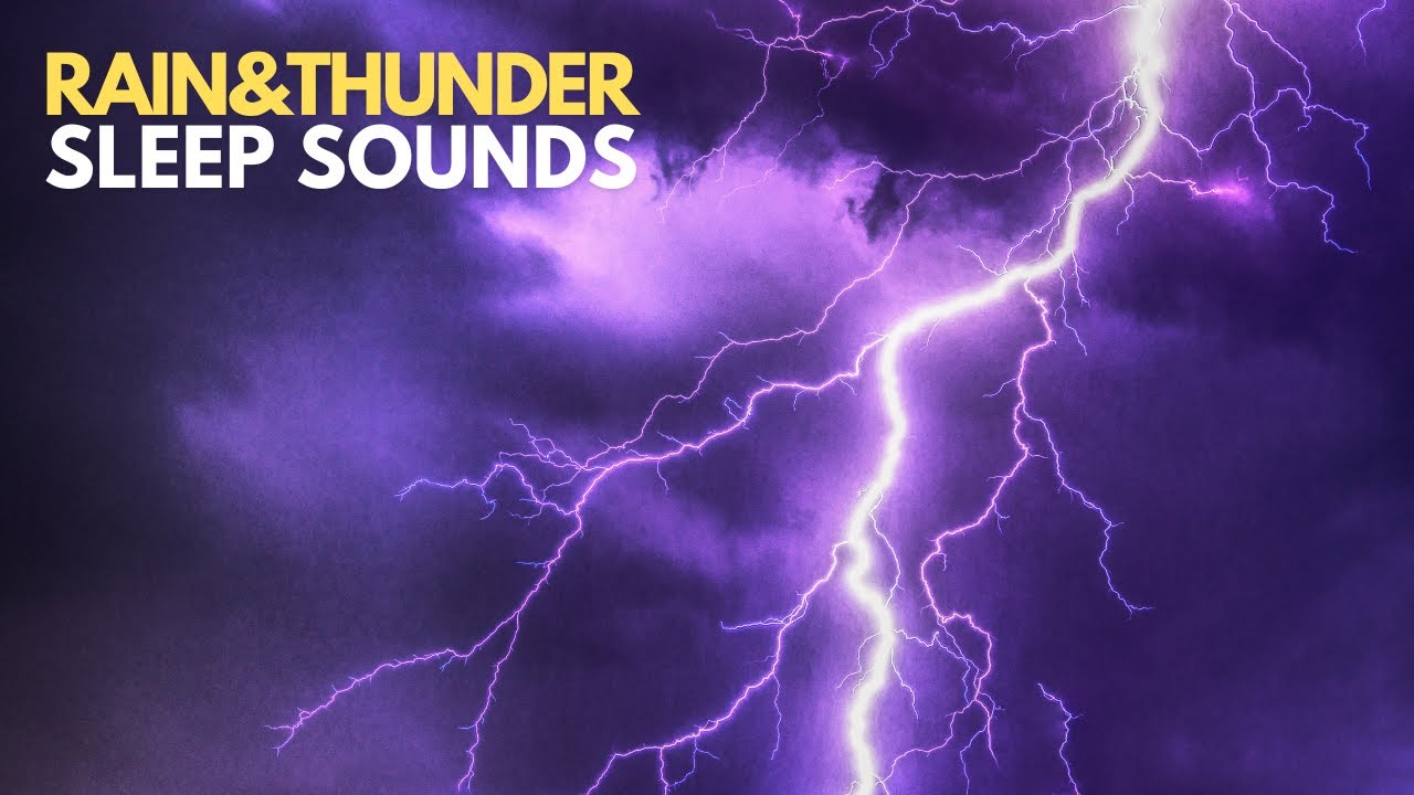 EPIC THUNDER & RAIN | Sounds for Sleeping, Focus, and Relaxation