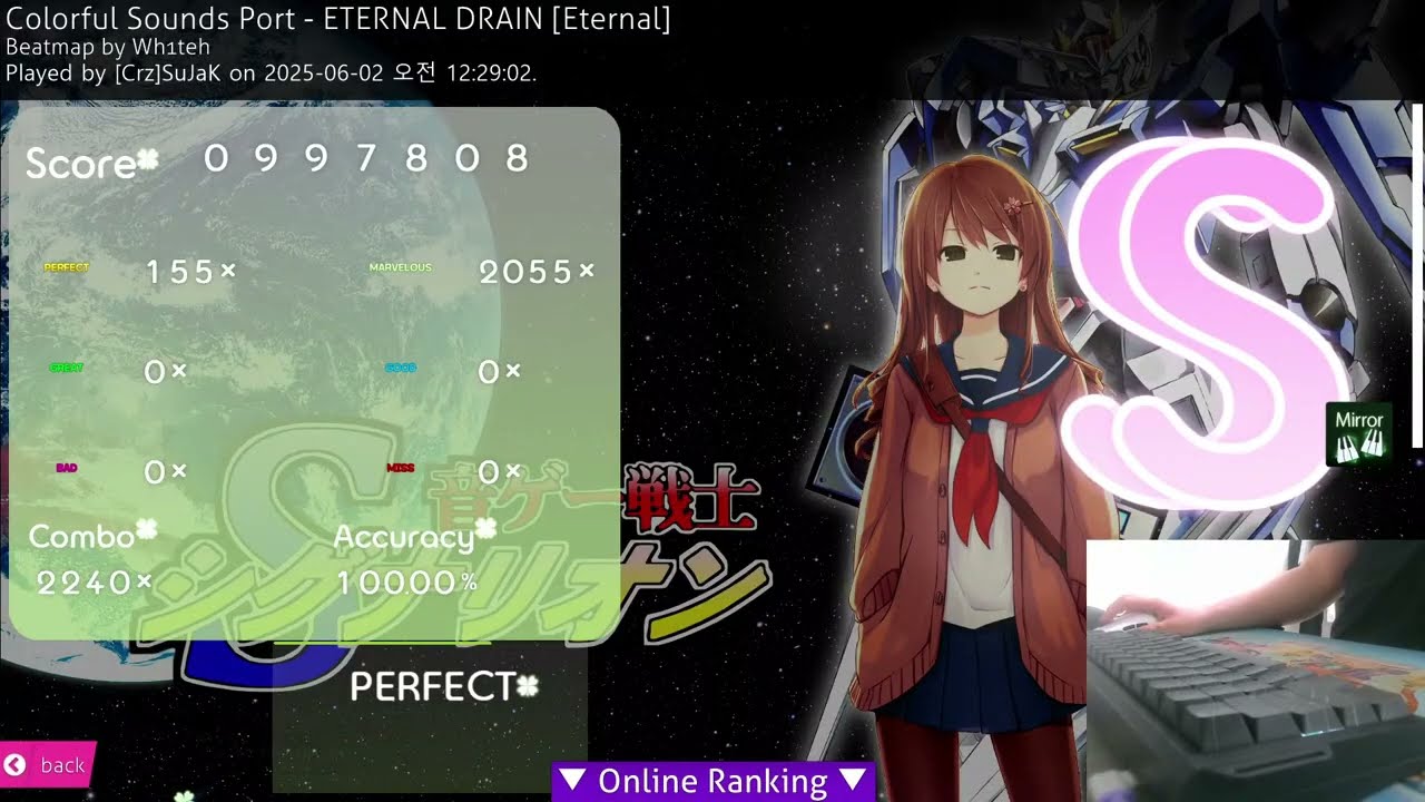 Colorful Sounds Port - ETERNAL DRAIN [Eternal] SS | osu!mania