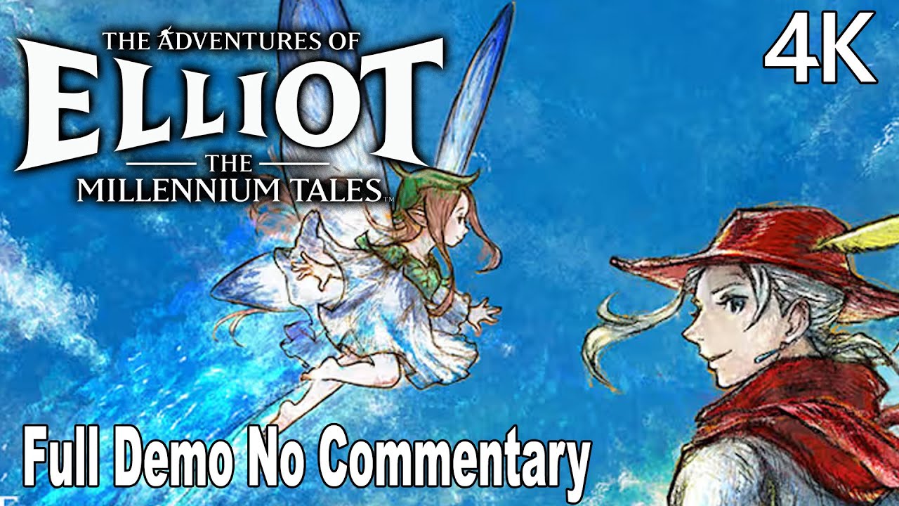 The Adventures of Elliot: The Millennium Tales FULL Demo Gameplay Walkthrough (No Commentary) 4K