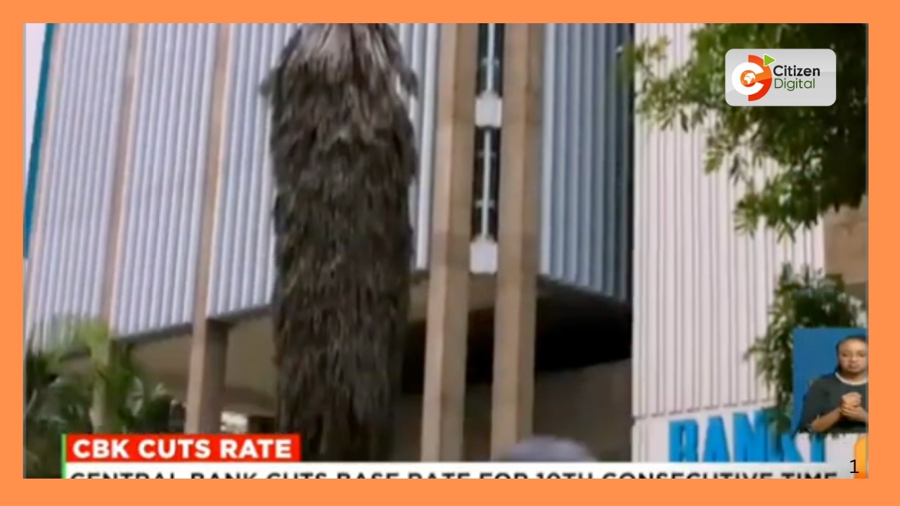 CBK cuts base rate for 10th consecutive time, borrowers get reprieve