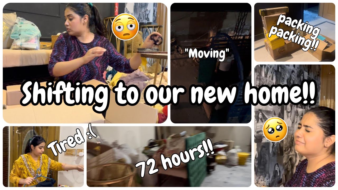 Moving Vlog 📦/Packing time/move-in with me  to my new home🏡/  Finnaly shifting