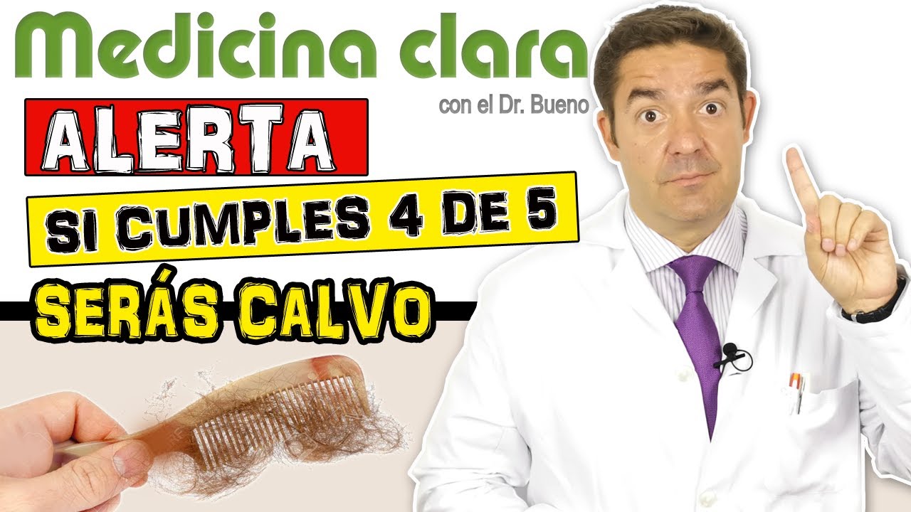 💥 CA&Iacute;DA DE CABELLO. 5 SIGNOS PERDER PELO | Medicina Clara