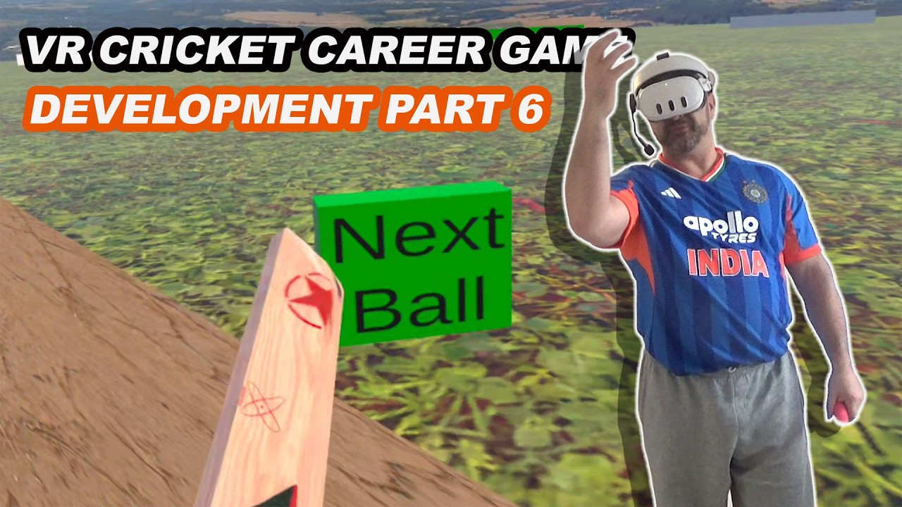 VR Cricket Career Development PART 6 - A Self Imposed Deadline
