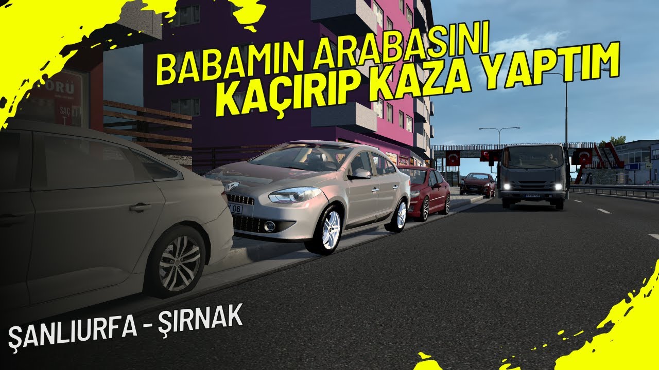 BABAMIN ARABASINI KAÇIRIP KAZA YAPTIM // Türkiye'yi geziyorum bölüm 8 / ets 2