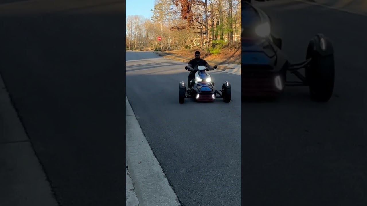 Ryker sounds mean!!!  In person, it is almost unbearable!!  Almost!!#canam #canamryker #bikelife