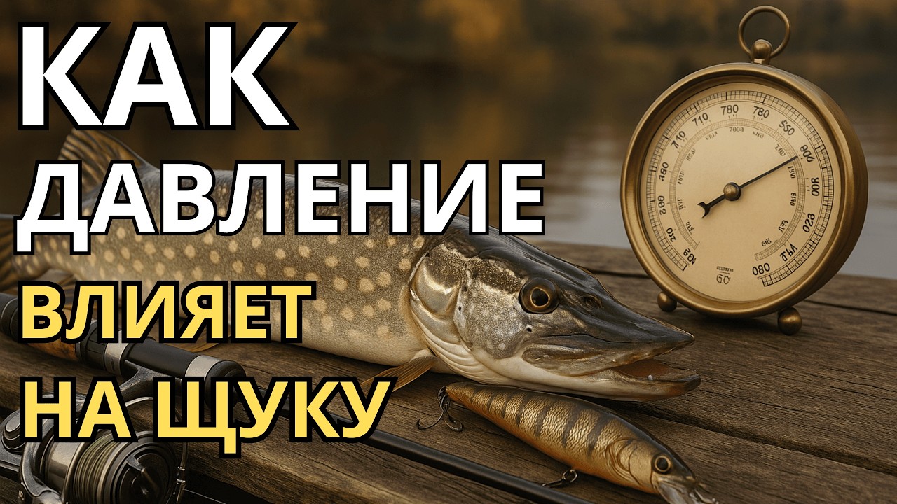 Давление против рыбака: как ловить щуку осенью?