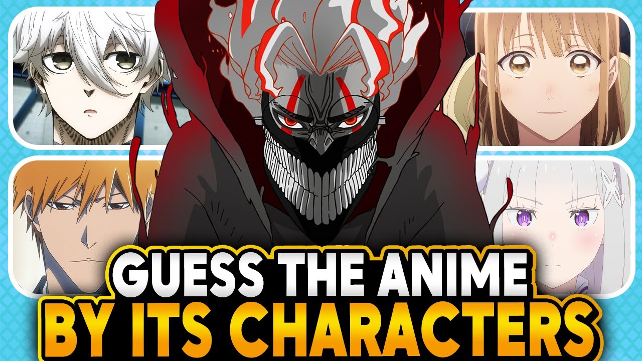 Can You Guess The Anime By Its Characters ? - Anime Quiz 🎮🔥
