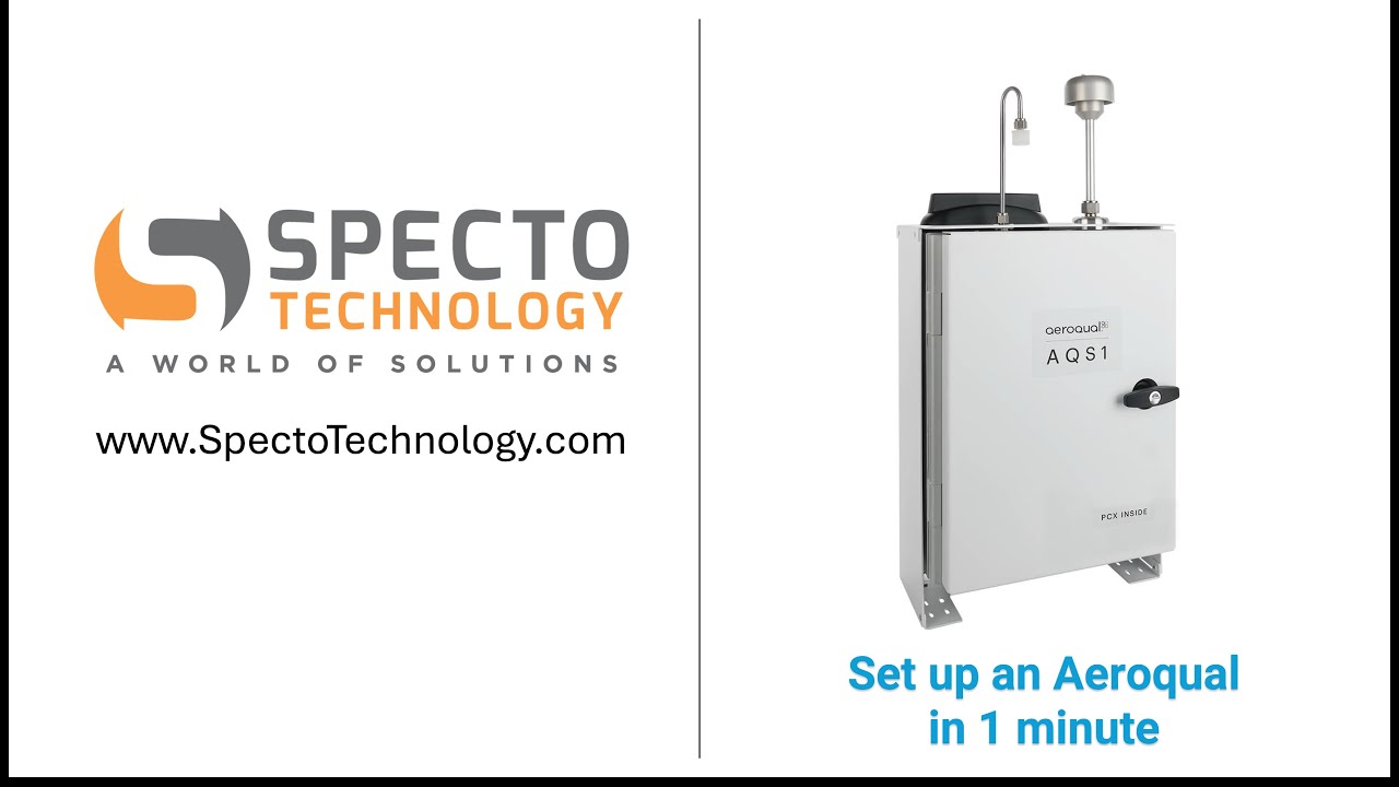 Set up an Aeroqual in 1 minute