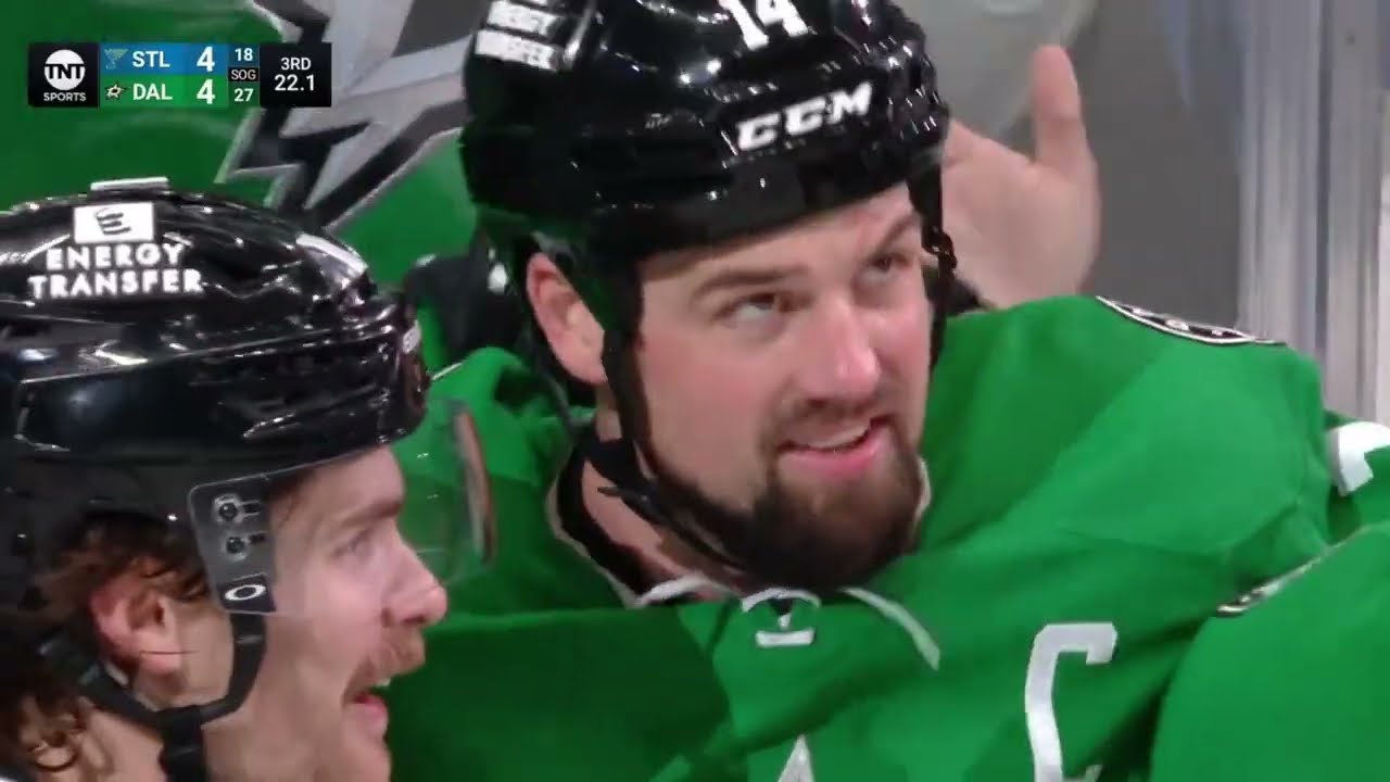 Stars Takes The Win From The Blues 3 Game In A Row In The Last Minute
