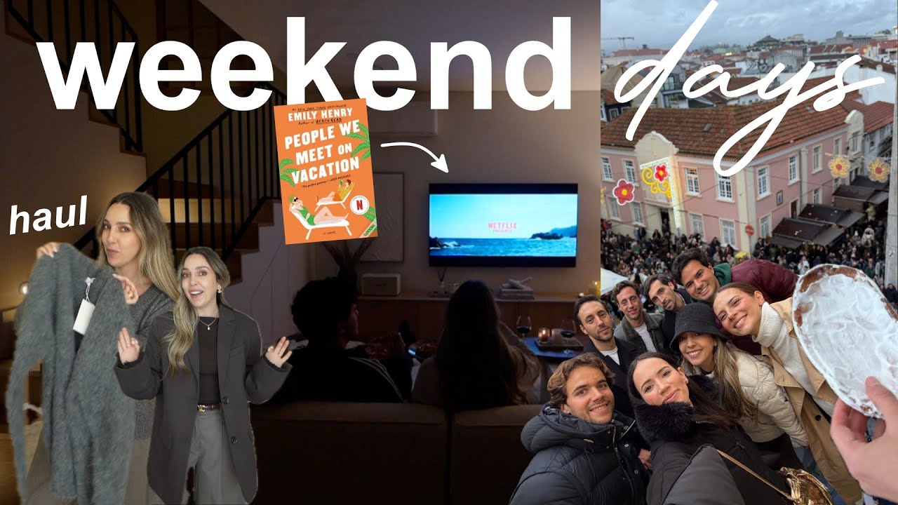 FIM DE SEMANA COMIGO - HAUL, cinema em casa e MAIS!