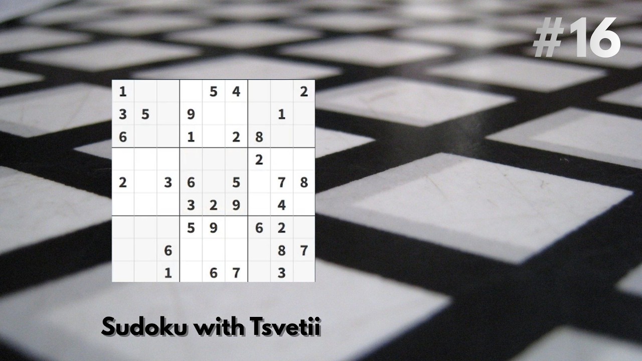 Sudoku with Tsvetii #16 | Make Yourself Uncomfortable
