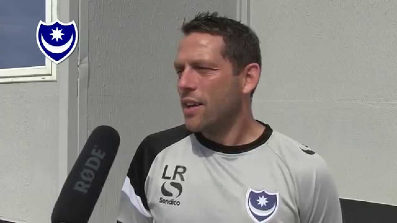 Burgess, Barton and Richardson on Pompey Player