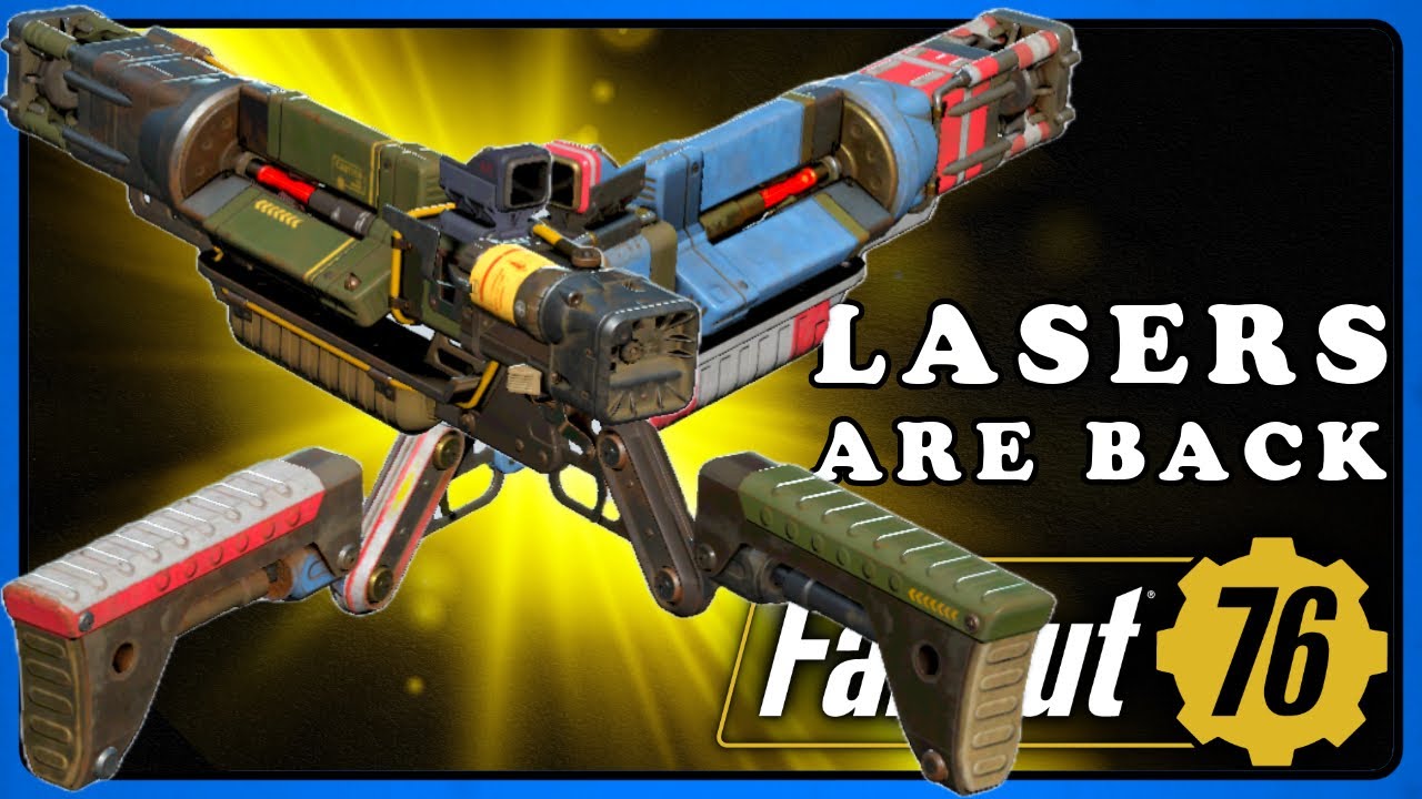 Fallout 76: Laser Gun & Ultracite Laser Rifle are Finally Good!
