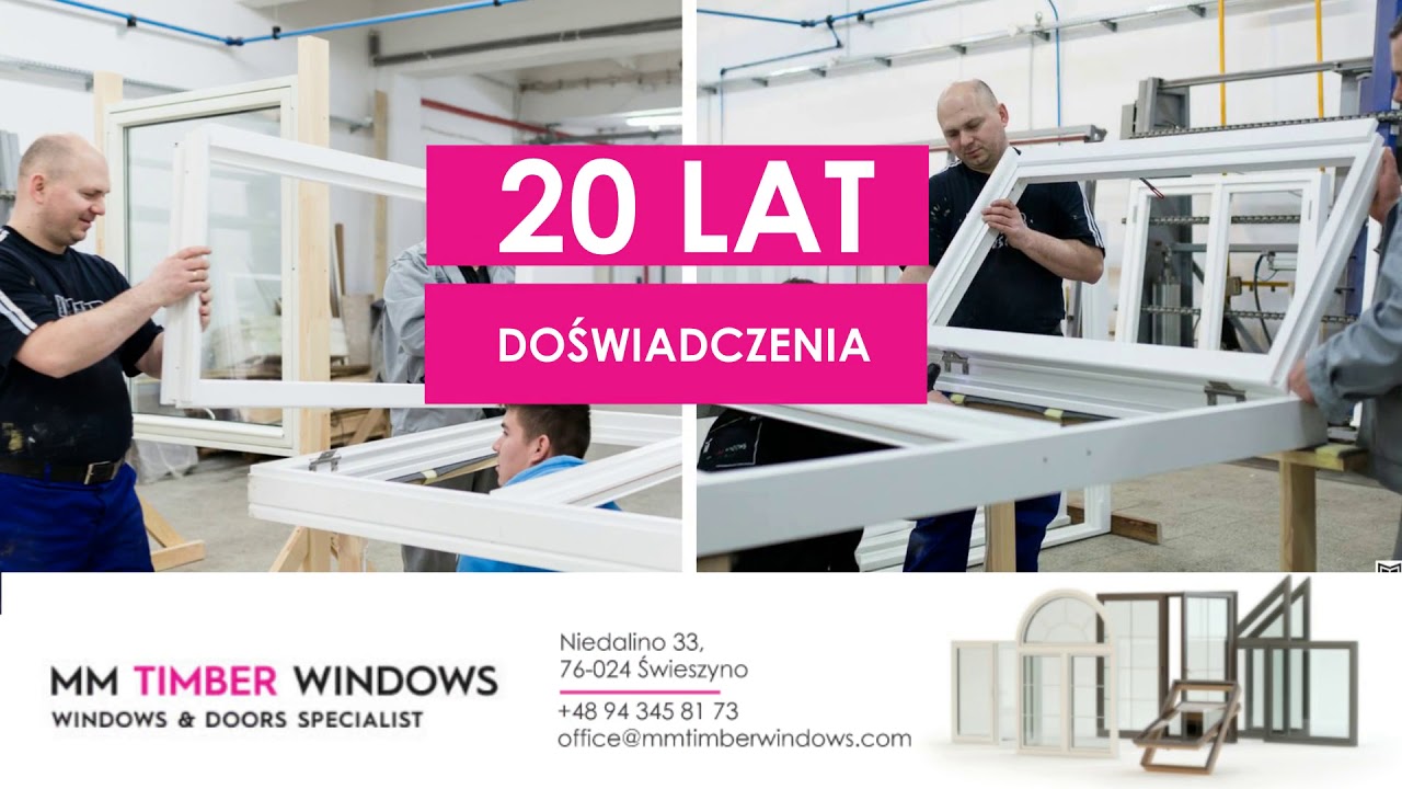 Producent okien drewnianych producent drzwi stolarka okienna Niedalino MM Timber Windows