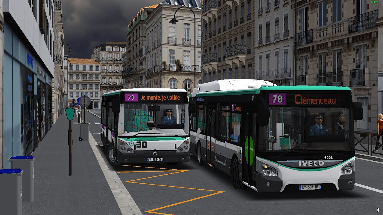 [OMSI 2] - ParisGO! | Ligne 78: Clémenceau - Saint Paul (Iveco Urbanway 12 HYB RATP)