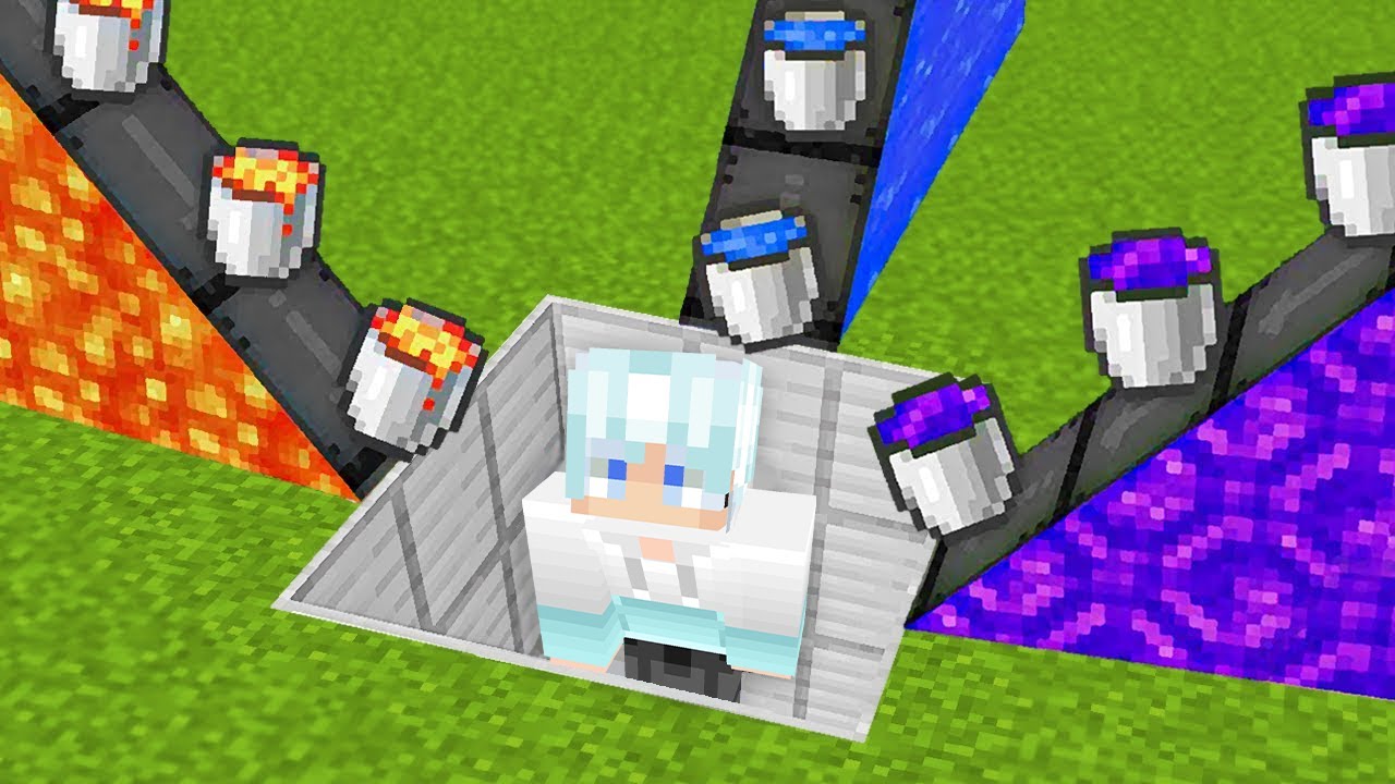 いろんなものを混ぜれる世界【マイクラ】