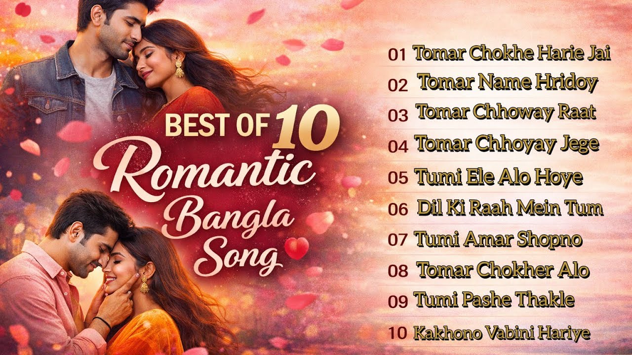 Best of 10 Romantic Bangla Songs 2026 ❤️ মন ছুঁয়ে যাওয়া ১০টি বাংলা রোমান্টিক গান | Shuvo Karmokar