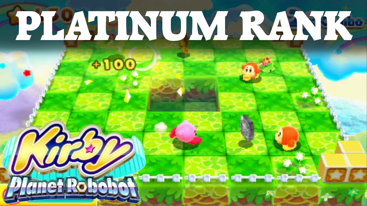 Kirby: Planet Robobot - All Kirby 3D Rumble Levels (Platinum Rank)