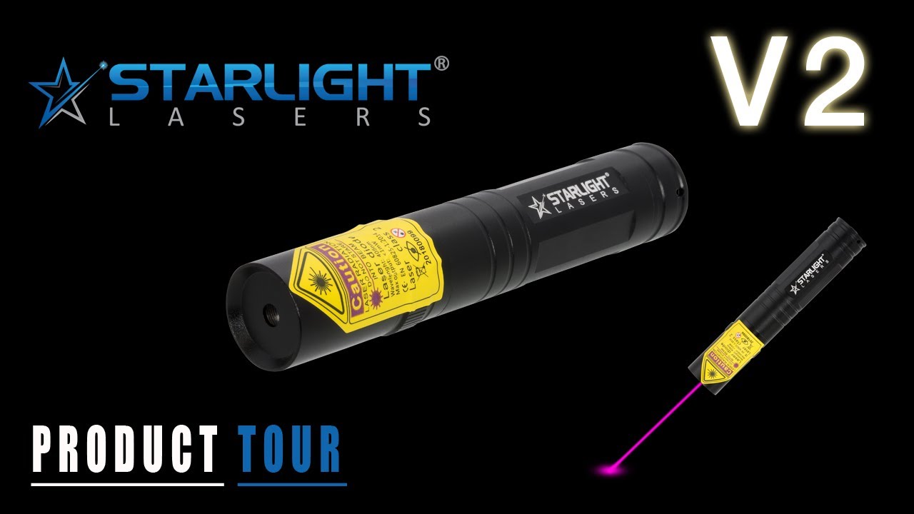 Starlight Lasers&reg; V2 violet laserpointer | Product walkthrough | Review | Unboxing | User manual