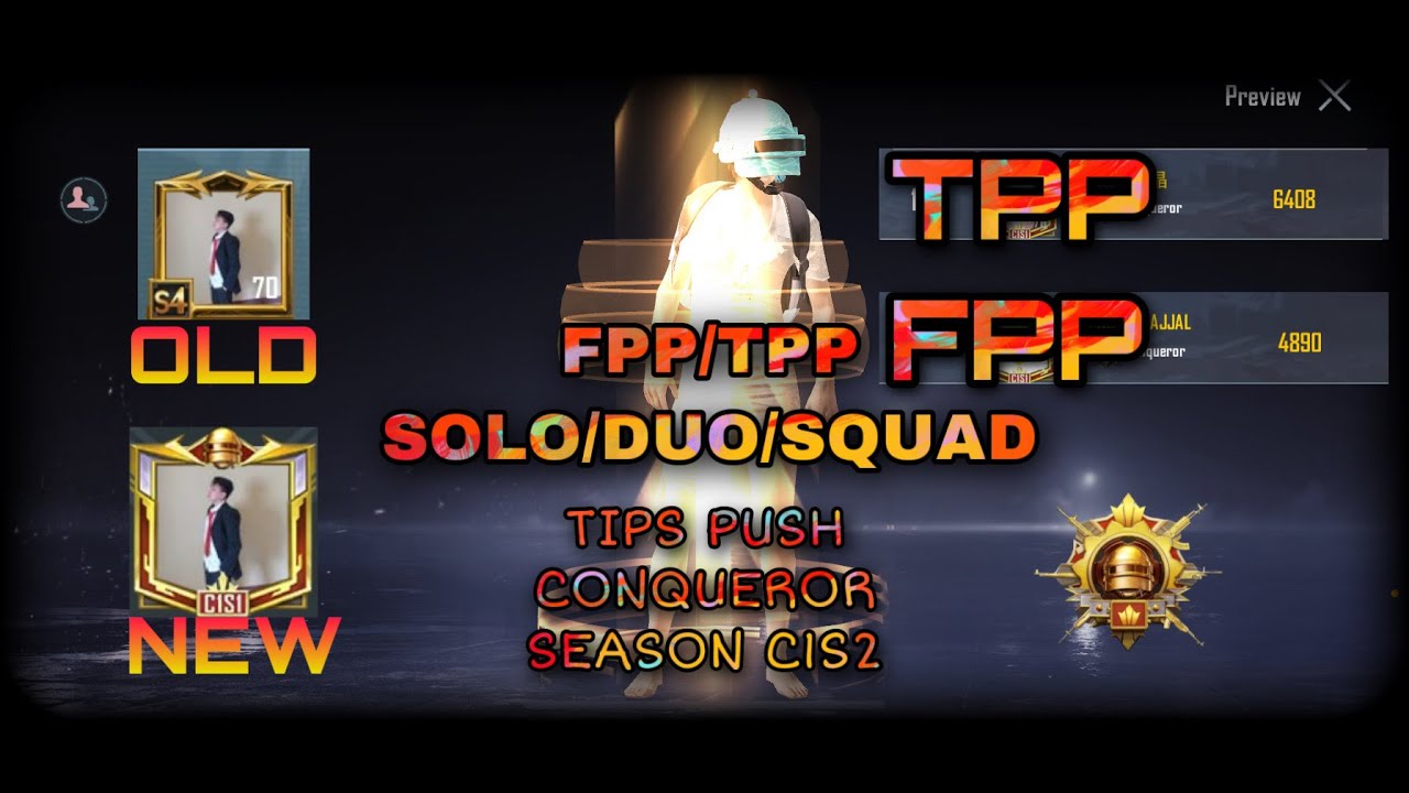 TIPS PUSH RANK CONQUEROR C1S2 | SEASON 21 | PUBG MOBILE INDONESIA | KRAFTON