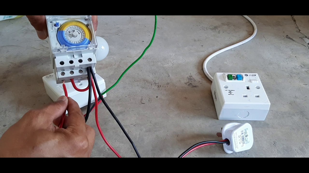 Cara pemasangan timer MAXGUARD Q24TS #TIMER #SOLAR