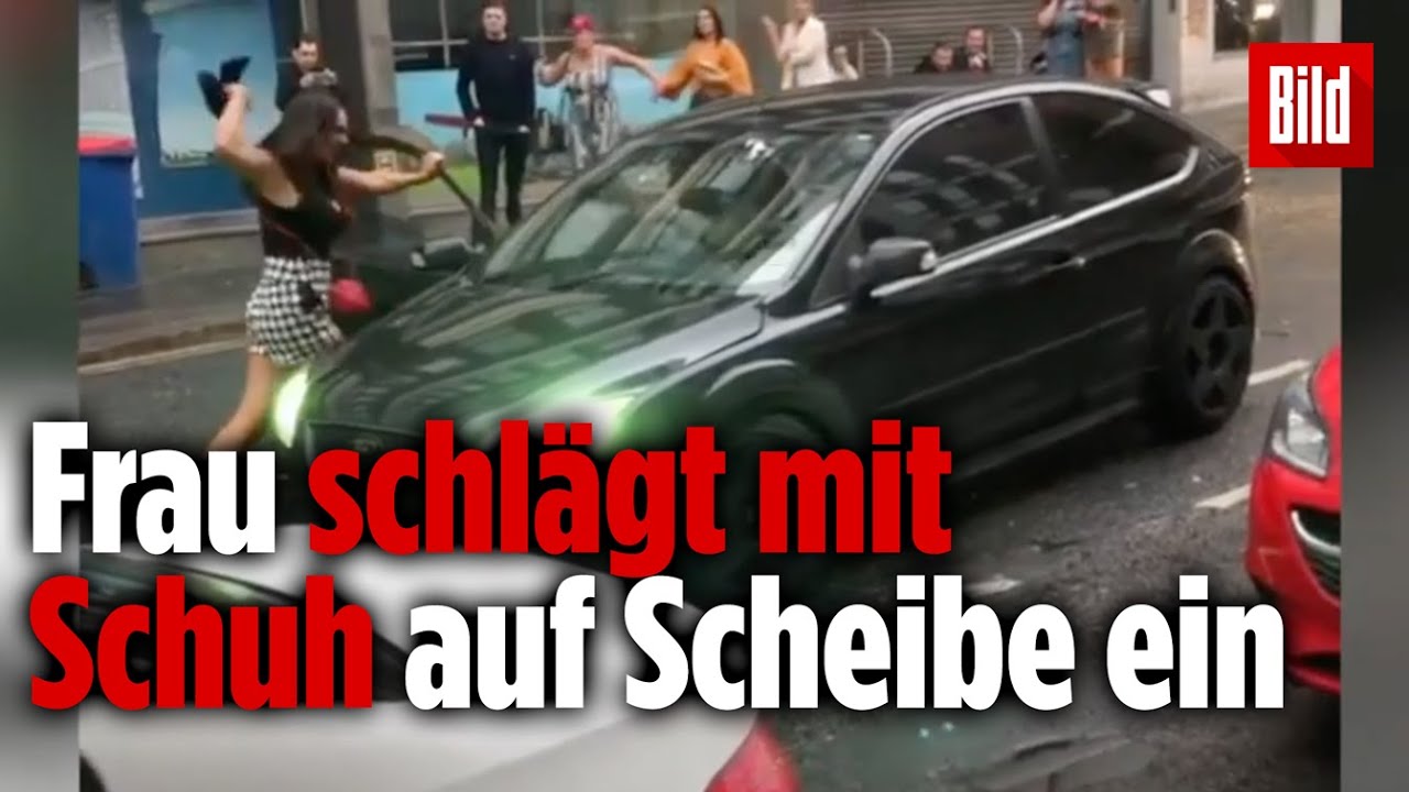 Nachdem Streit eskaliert: Autofahrer versucht Mann zu &uuml;berfahren, der Frau zu Hilfe kam