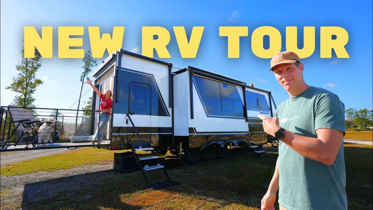 GOODBYE Totaled RV! Tour Our New Brinkley G3250