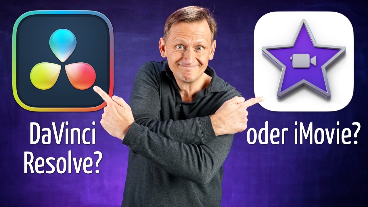 iMovie oder DaVinci Resolve für Anfänger? Der Videoschnitt-Software-Vergleich