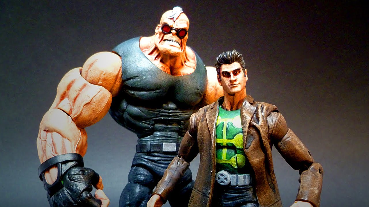 JAMIE MADROX & STRONG GUY Custom Action Figures