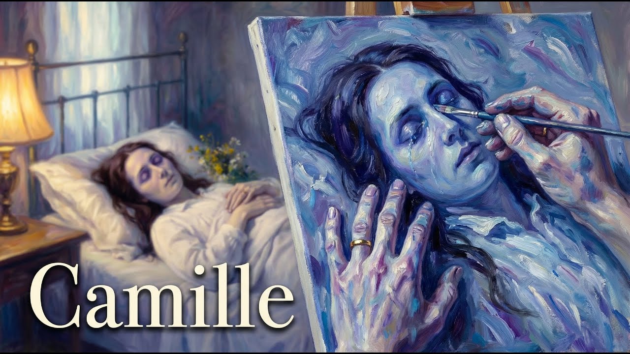Painter Soul | Monet | Camille on Her Deathbed - 4K