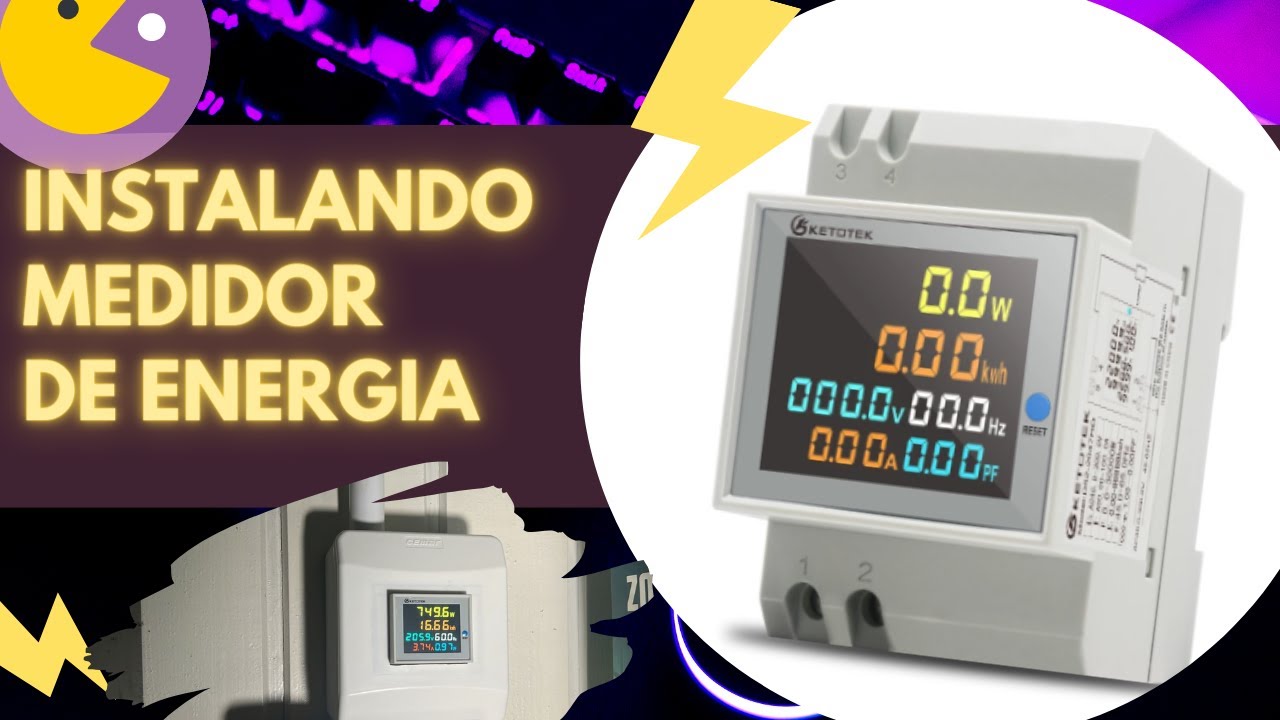 Instalando melhor medidor de energia wattimetro