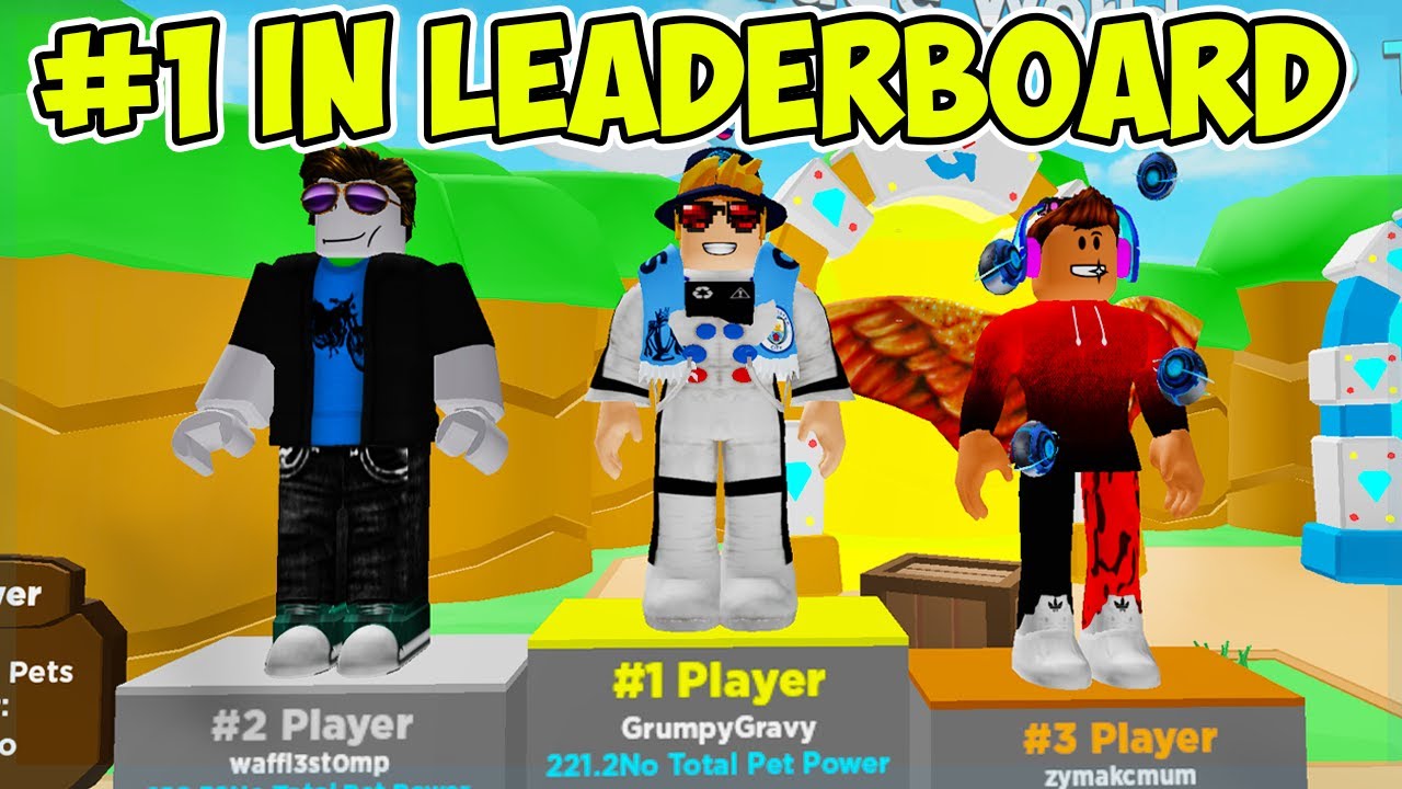 I Became The #1 Player In Roblox Clicker Simulator