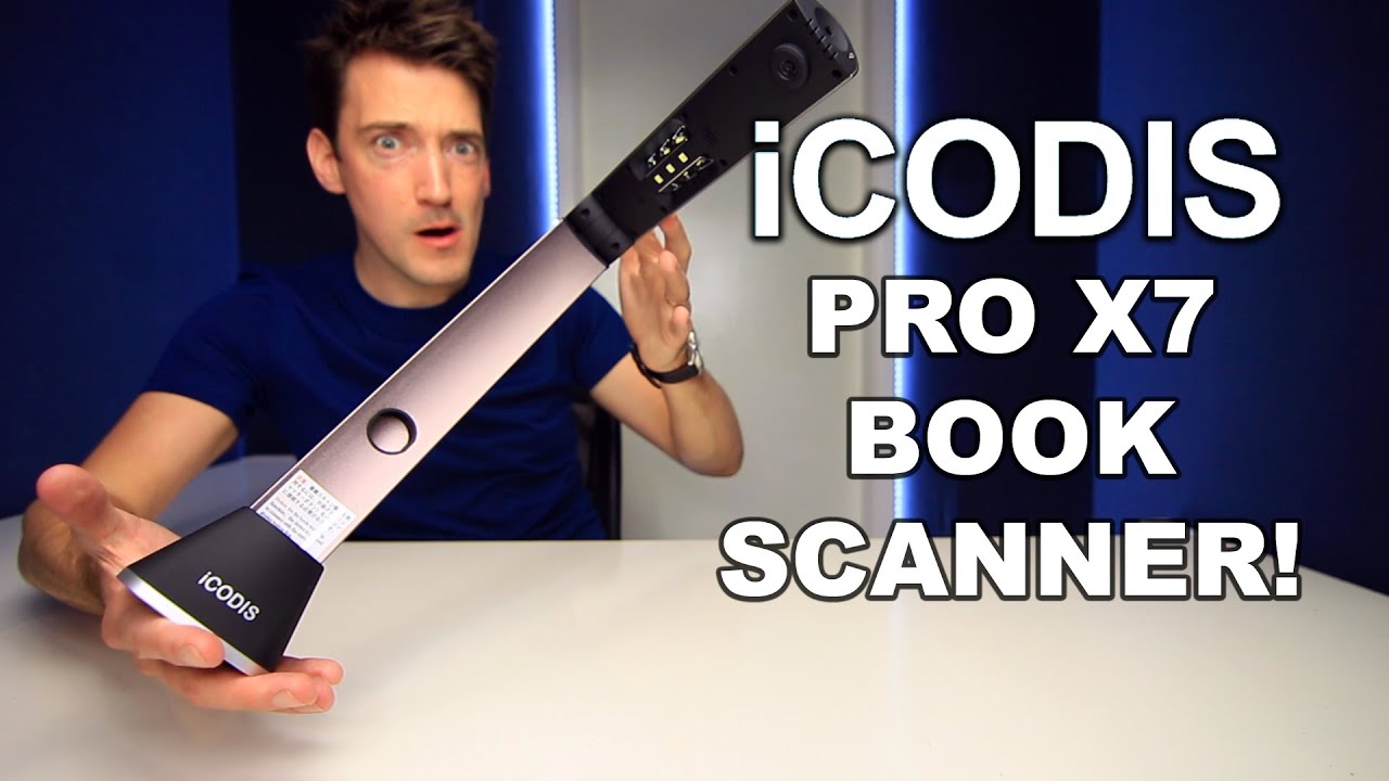 Обзор сканера книг ICODIS PRO X7!