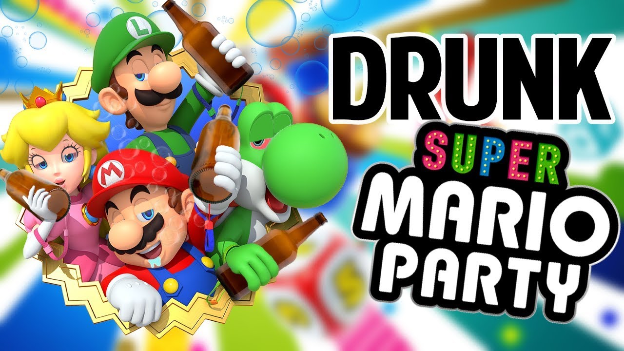 SUPER DRUNK MARIO PARTY - Gameplay