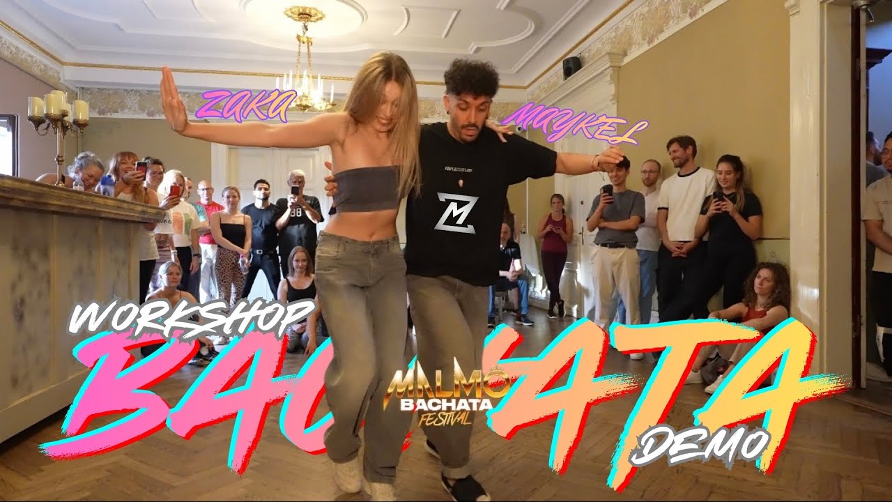 Zaka & Maykel | Joel Santos - Bandolebrios | Malmö Bachata Festival 2025 - Bachata Workshop Demo