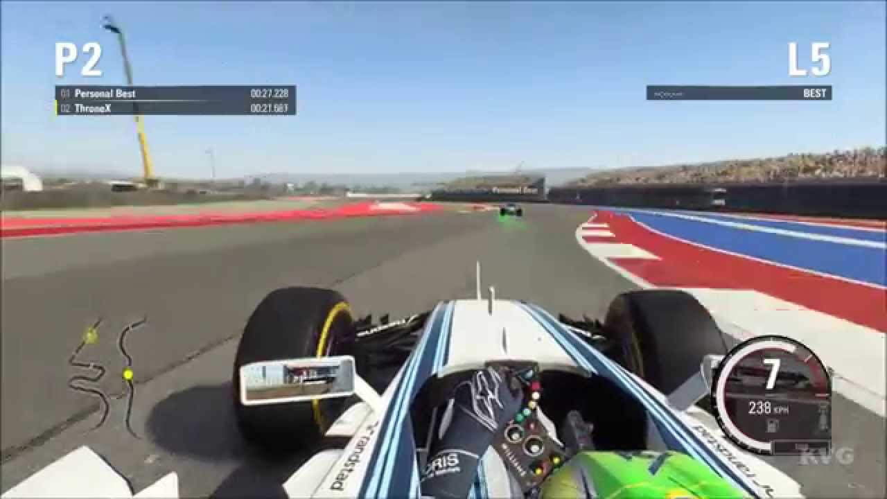 F1 2015 - Mercedes FW37 | Williams Martini Racing Gameplay (PC HD) [1080p]