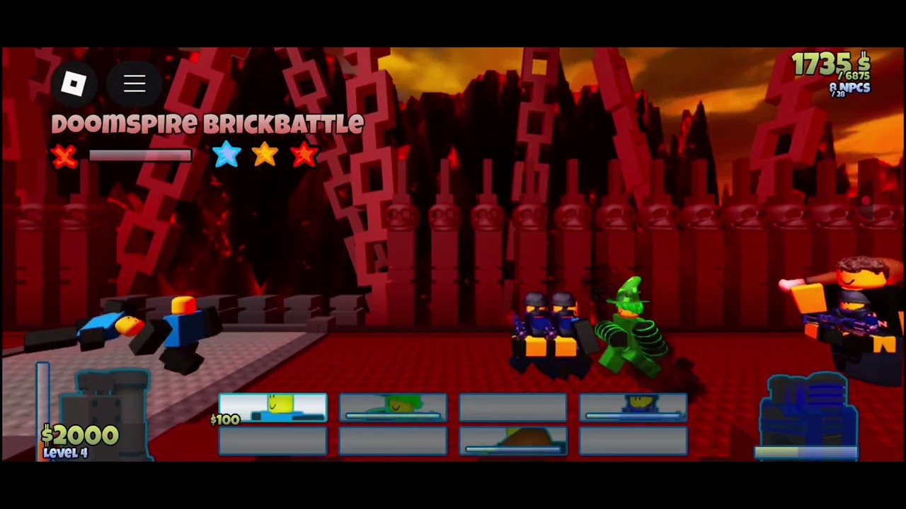 How to beat 3 STAR DEATHBRINGER with 5 UNITS! #TheBattleBricks