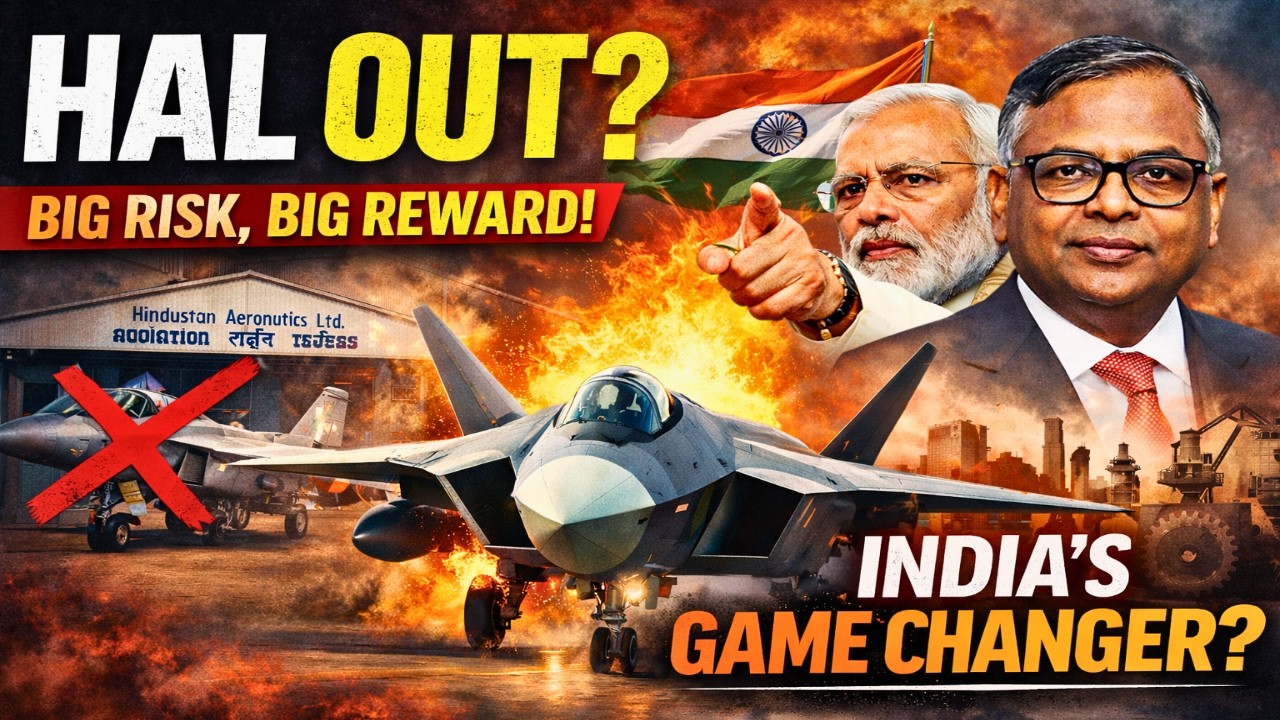 AMCA Project Explained | HAL Out, Private Sector In | Risk or Game Changer for India?