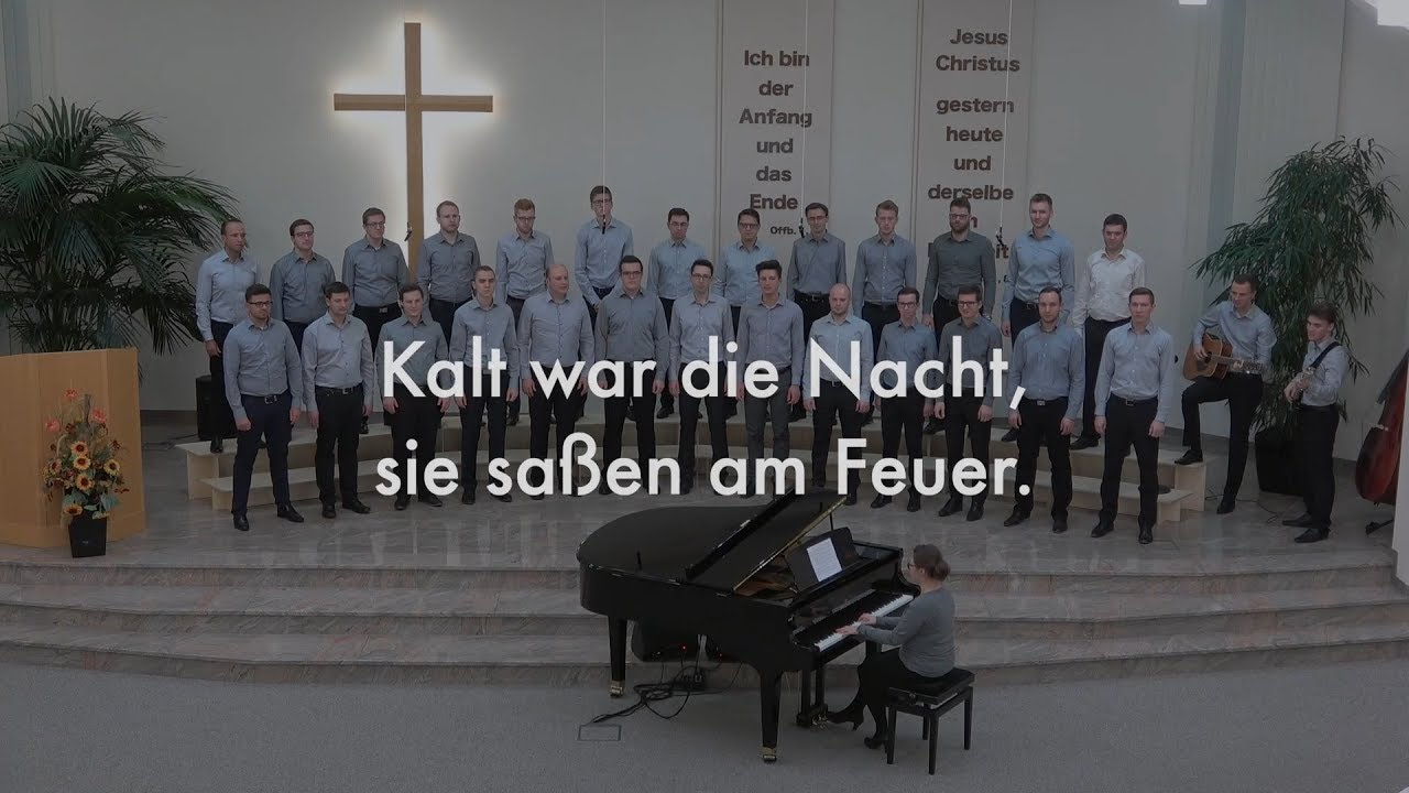 Männerchor - Kalt war die Nacht, sie saßen am Feuer
