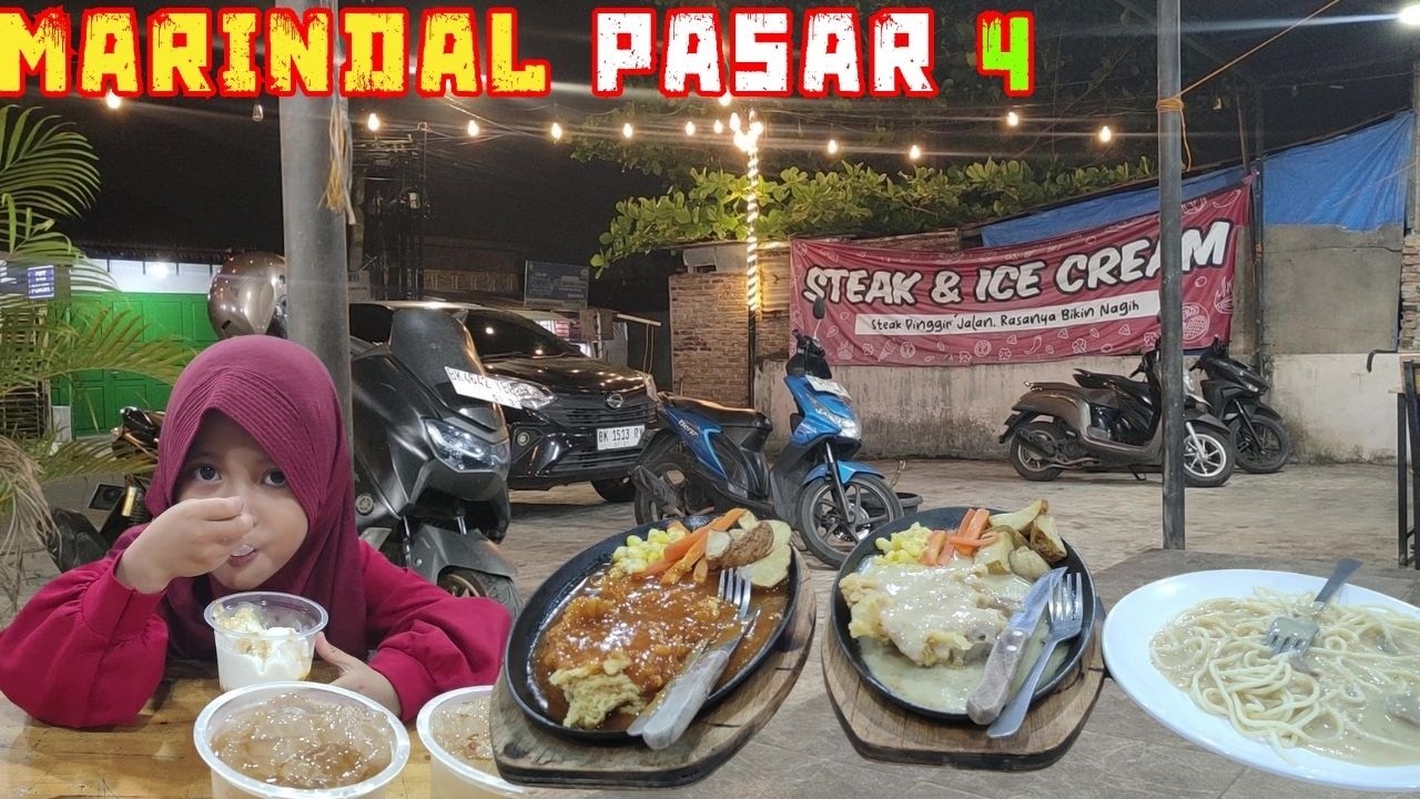 Steak dan Ice Cream Murah di Medan? Ini Lokasinya di Marindal!