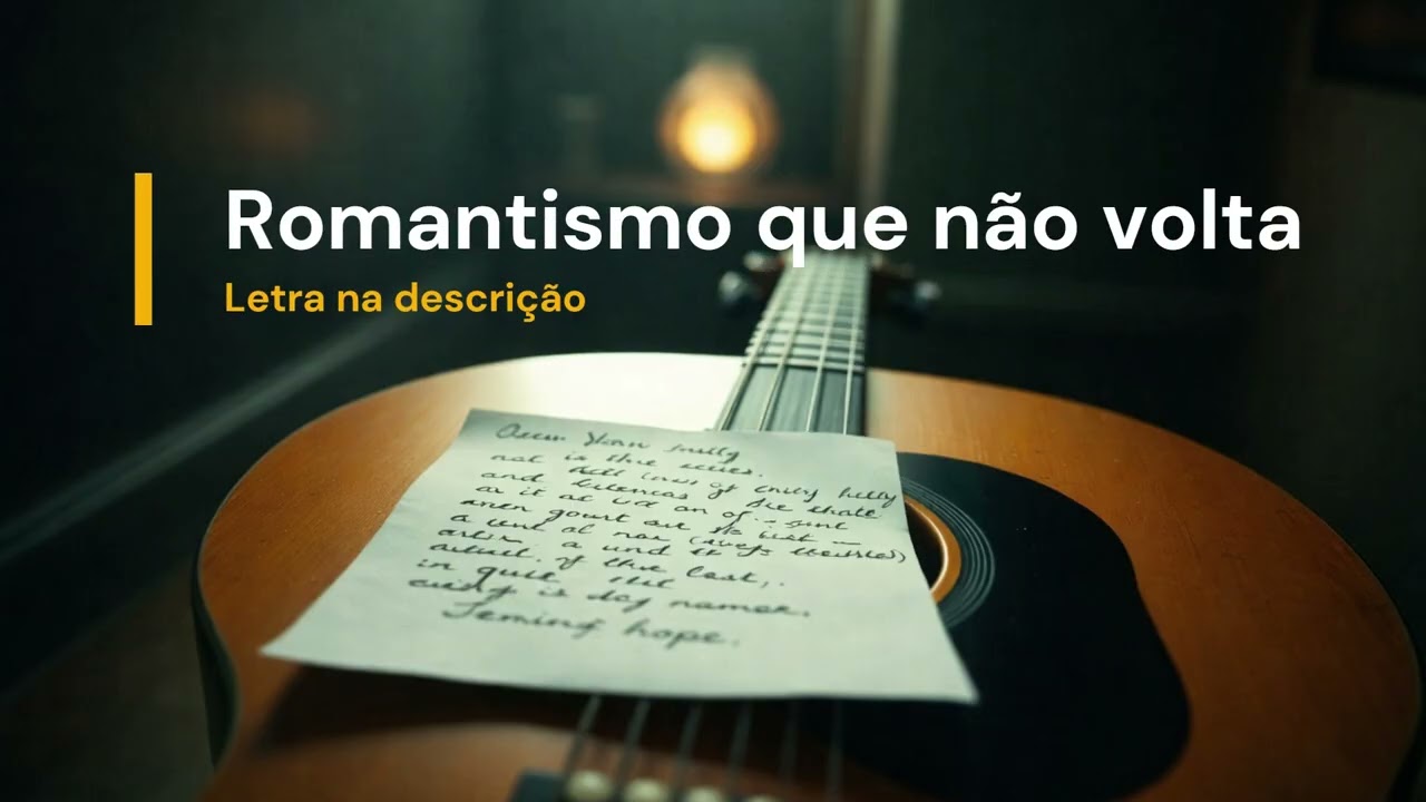 Romantismo que não volta